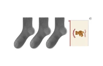 Caramella Mid-Calf Socks Women's Box Of 3 Pairs