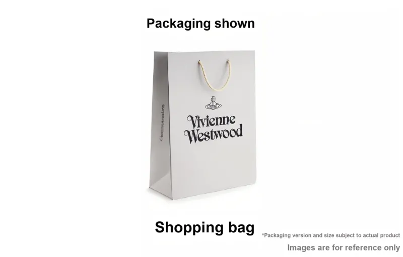 Vivienne Westwood DAISY Calfskin Bucket Bag, Shoulder Bag, Crossbody Bag, Handbag Mini Women's Black-4