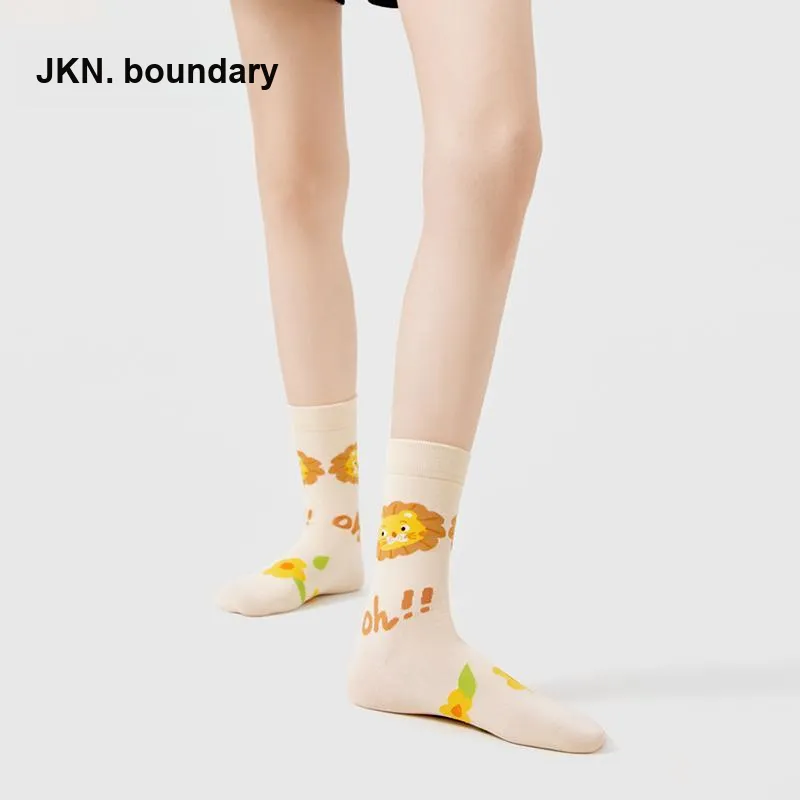 JKN Unisex Mid Calf Socks-3