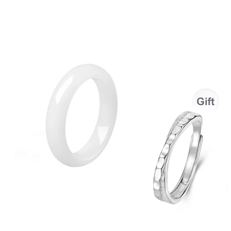 Jinghua Record Bodhi Root Adjustable Ring Unisex-0
