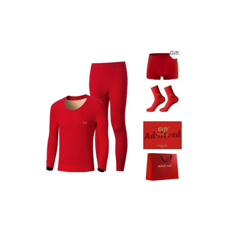 MIIOW Honmei Honmei Series Thermal Set Men's Gift Box Set Red-3