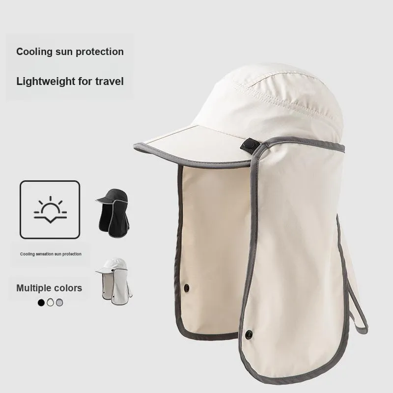 NANJIREN Lightweight Polyester Sun Protection Hats Unisex-3