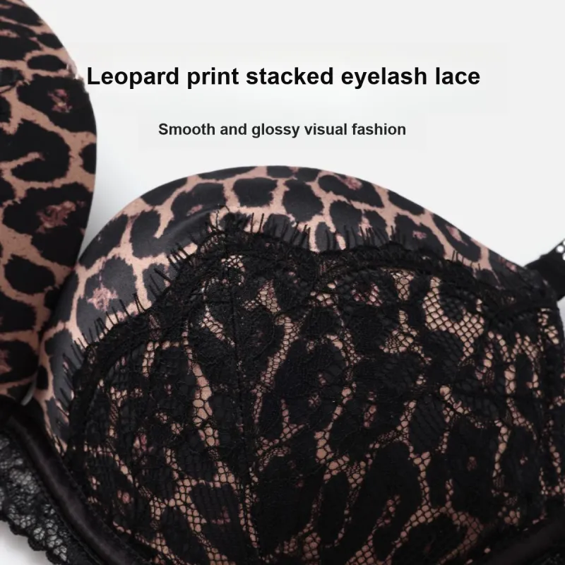 MY BODY Bra Women's Leopard Print-5