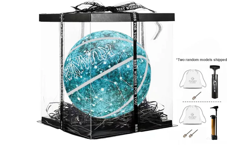 Kuangmi Shining Constellation Series PU Basketball Green Size 7 Ball Training Unisex-3