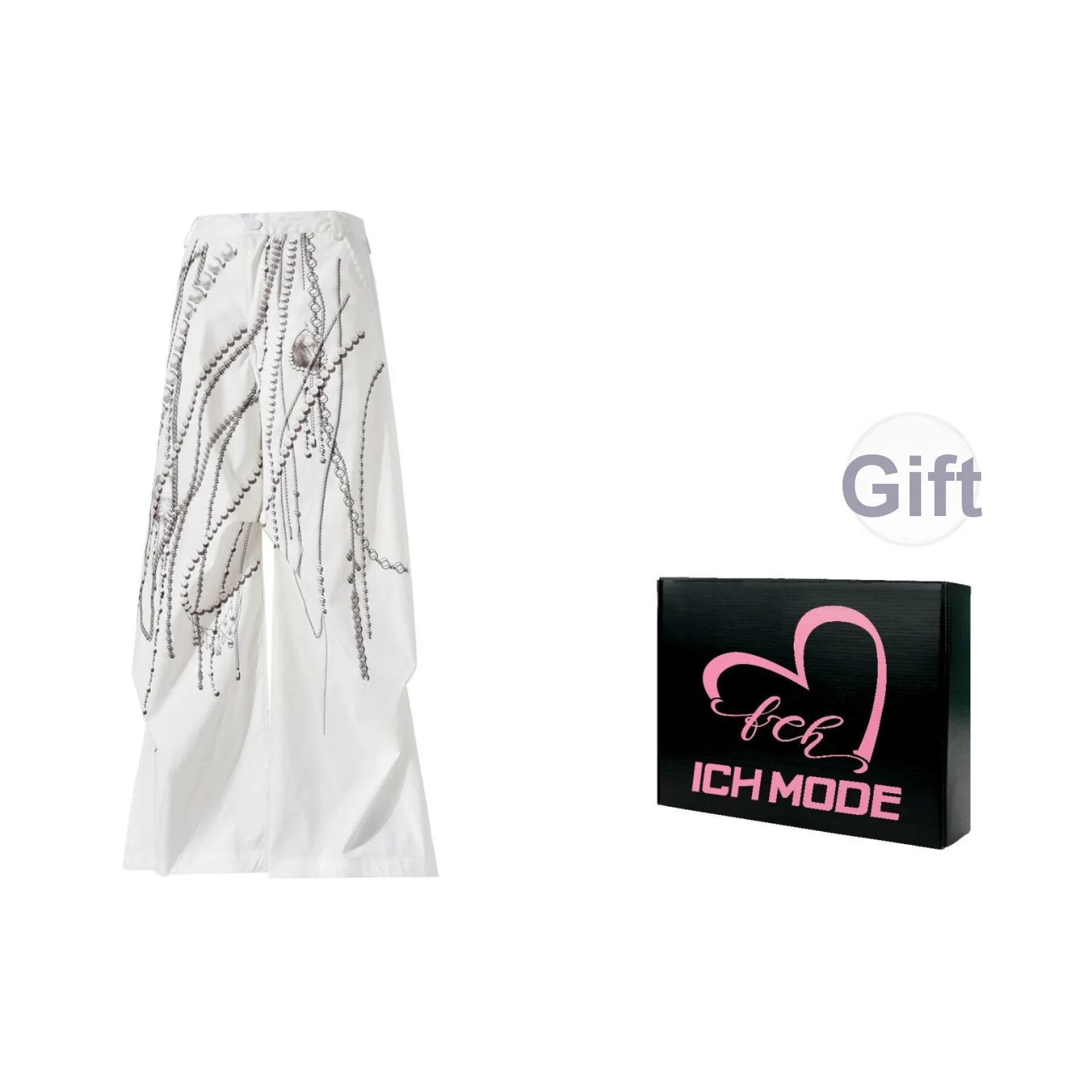 ICH MODE Унисекс Повседневные брюки