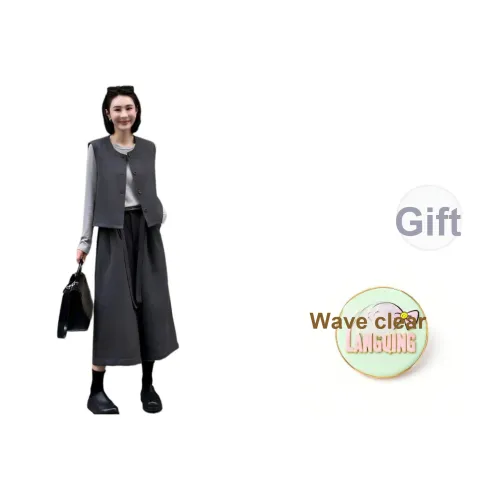 LANGQING Женские Повседневные Костюмы