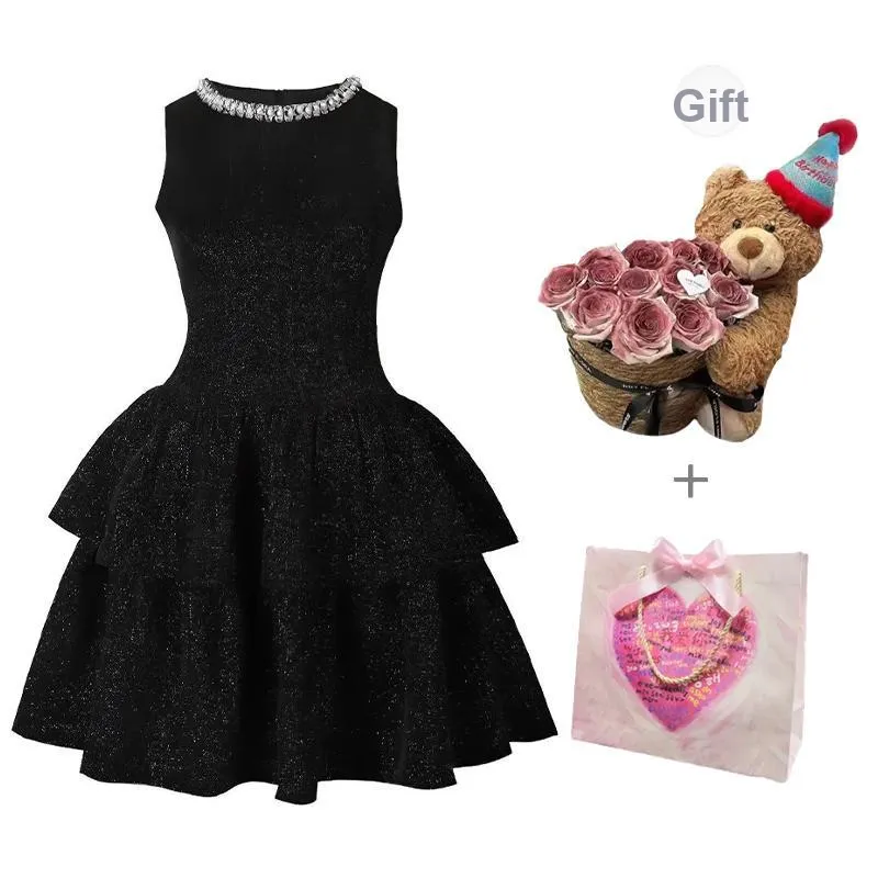 Vine Color Sleeveless Dress Women's-8