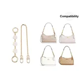 Gold-Tone Camellia 15cm+Decorative Chain 40cm