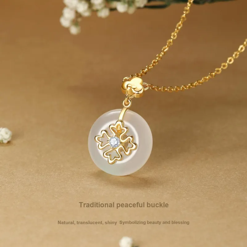 MUGONGZI Chalcedony Necklaces Women's-3