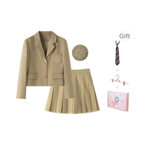 Tokyo Season Бизнес-костюм женский набор в подарочной коробке цвет хаки