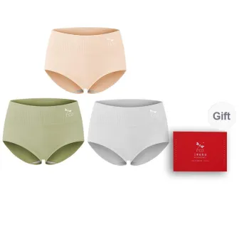 RED DRAGONFLY Cotton Panties Women's 3 Pack Gift Box Set