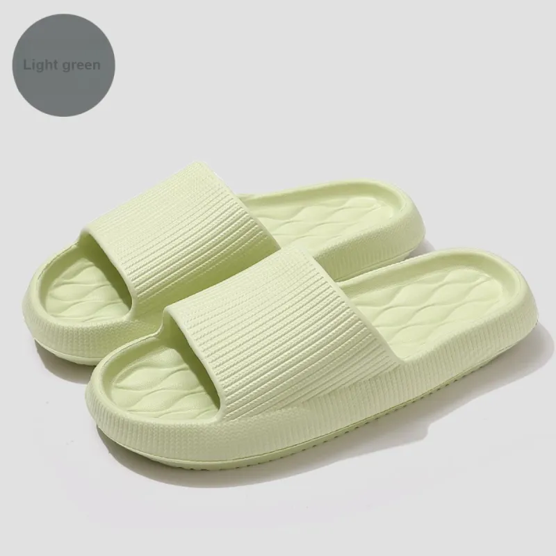 NAIHUO Platform Slippers Summer Outerwear EVA Slip Resistant Odor Free, Indoor Home Super Soft Slippers-7
