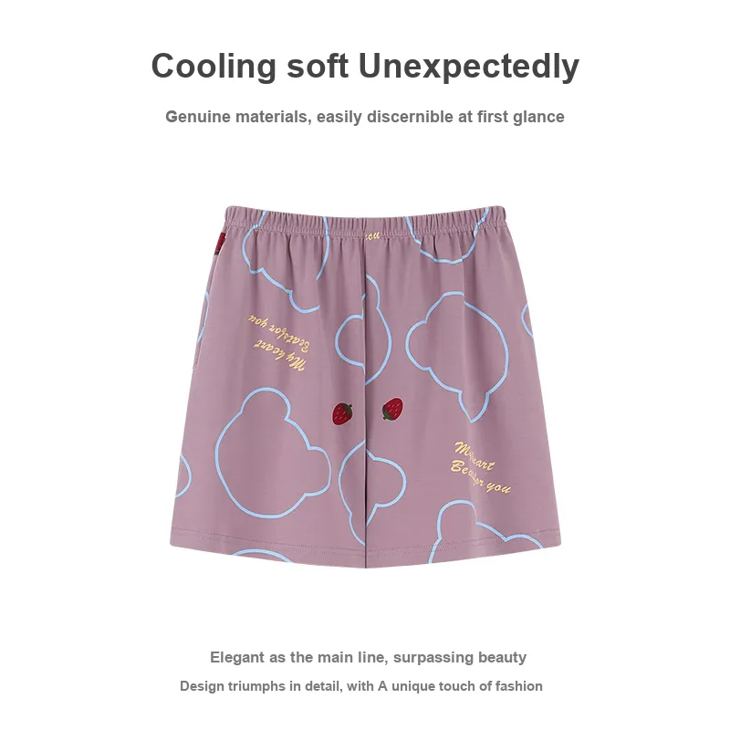 ROMANTIC·SPRING Pajama Pants Women's Image Color-1