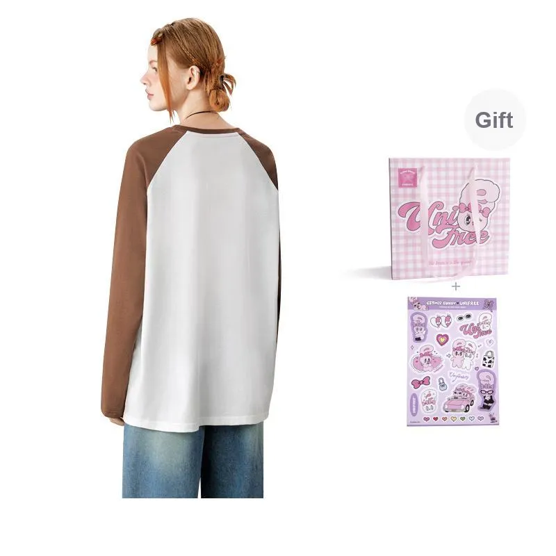 UNIFREE x [UNIFREE X ] Raglan Sleeve T Shirt Women's-8