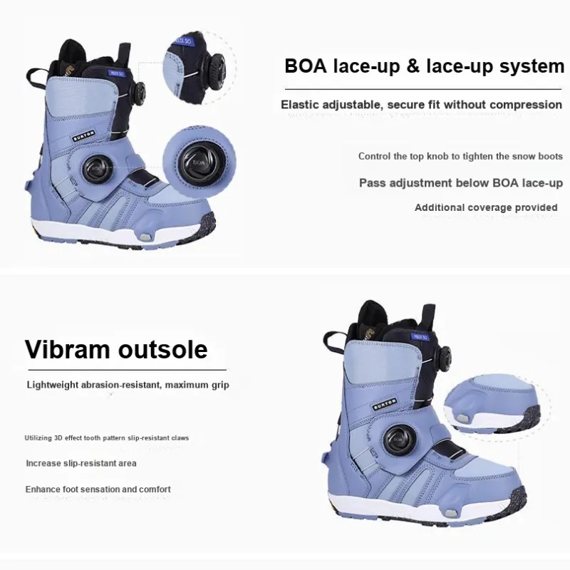BURTON FELIX STEP ON Single Snowboard Ski Boots Women's-2