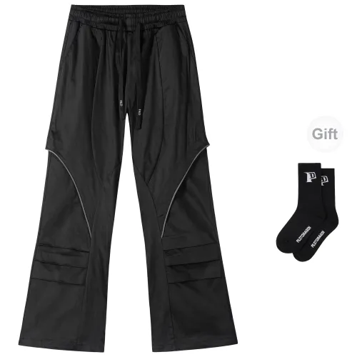 PILOTDRAGON Casual Pants Unisex Black