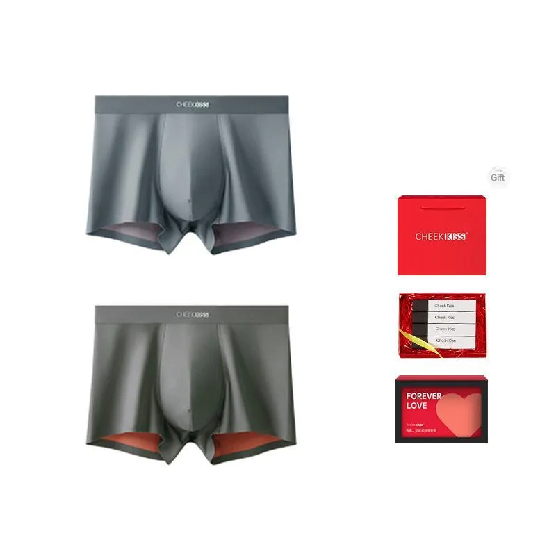 Cheekkiss Underpants Men's Gift Box Of 2 Strips-10