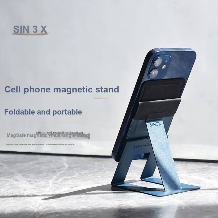 SINEX Cell Phone Back Clip Lazy Desktop Stand Magnetic All Apple Huawei Stand Xiaomi-8
