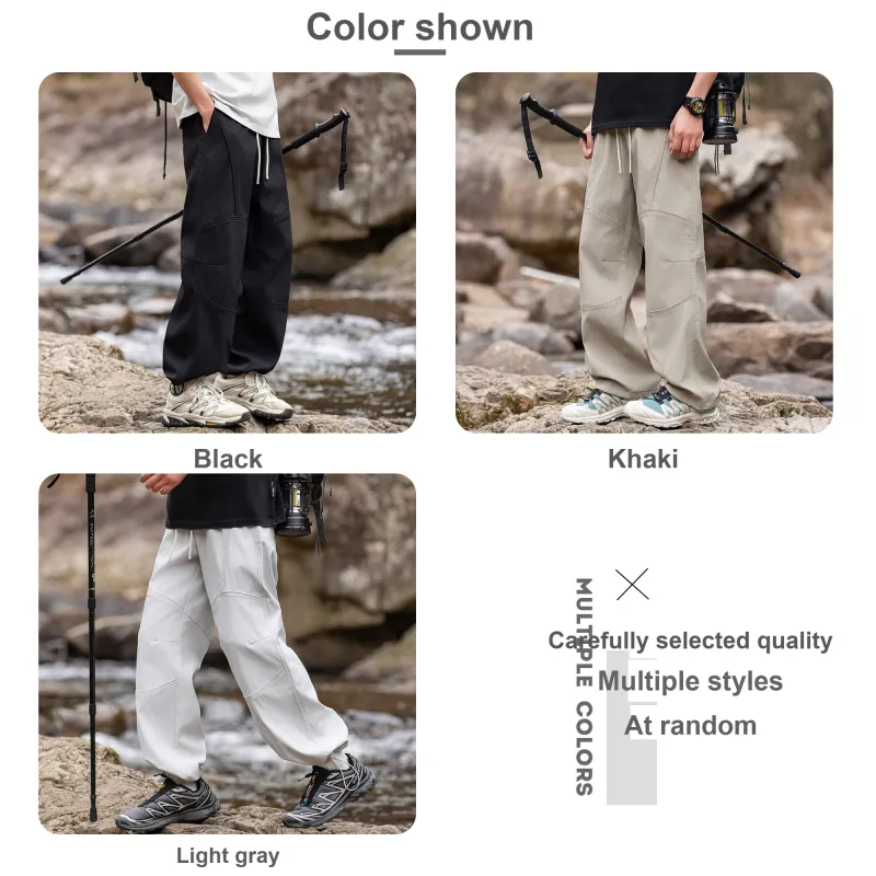 WOOD SOON Casual Pants Unisex-15