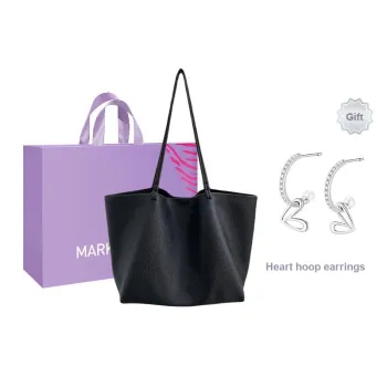 MARKANGARO PU Combo Bag Tote Bag Shopping Bag Handbag Shoulder Bag Women's Multicolor