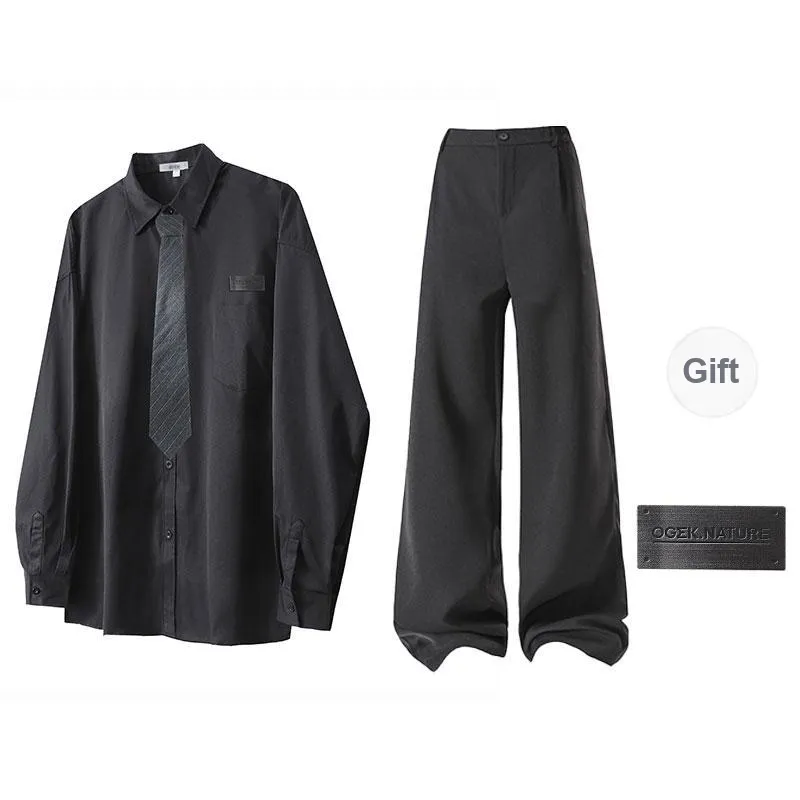 OGEK Shirt Matching Sets Unisex-3