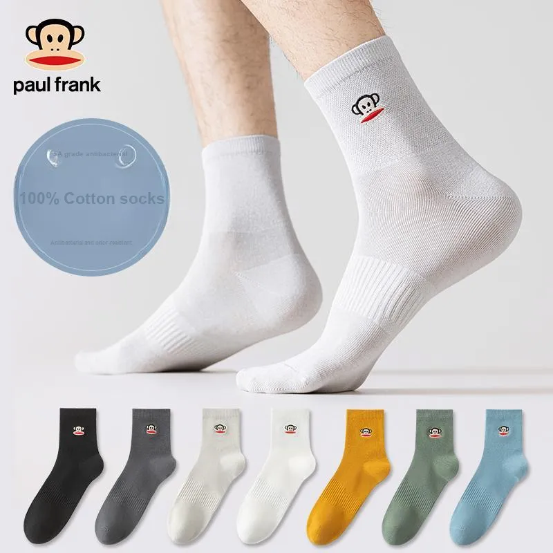 PAUL FRANK Mid Calf Socks Men's Box 6 Pack-7