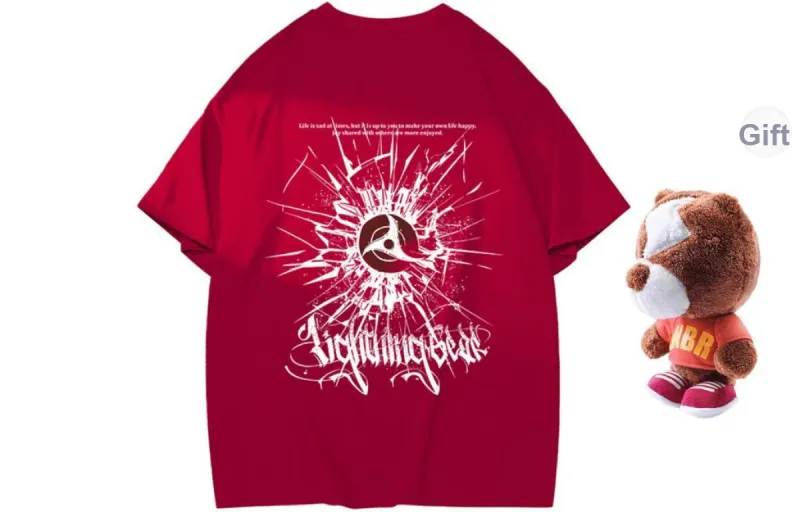 LIGHTNING BEAR T Shirts Unisex-20