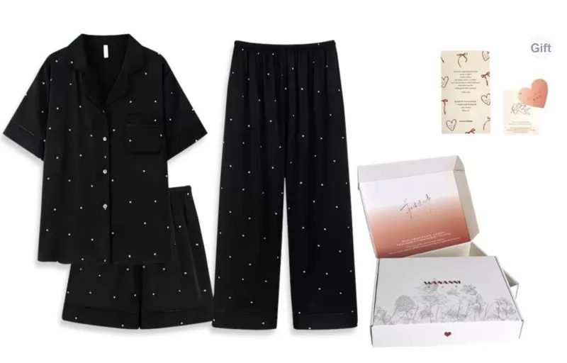 WANANNI Pajama Set Women's Romantic Galaxy-0