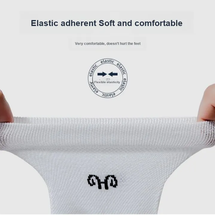 H YXIANG Mid Calf Socks Men's 6 Pack-47