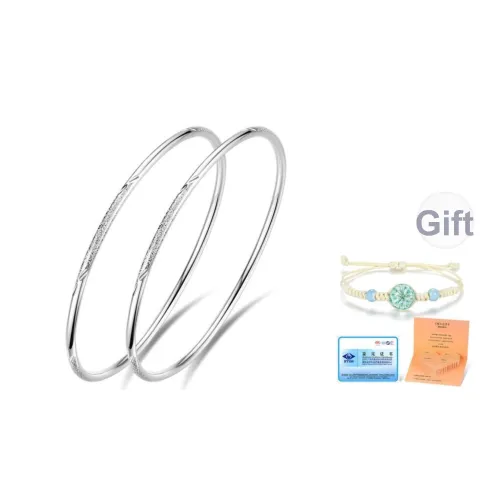 EAST BEAUTY S999 Fine Silver Sterling Silver Bracelets Women's