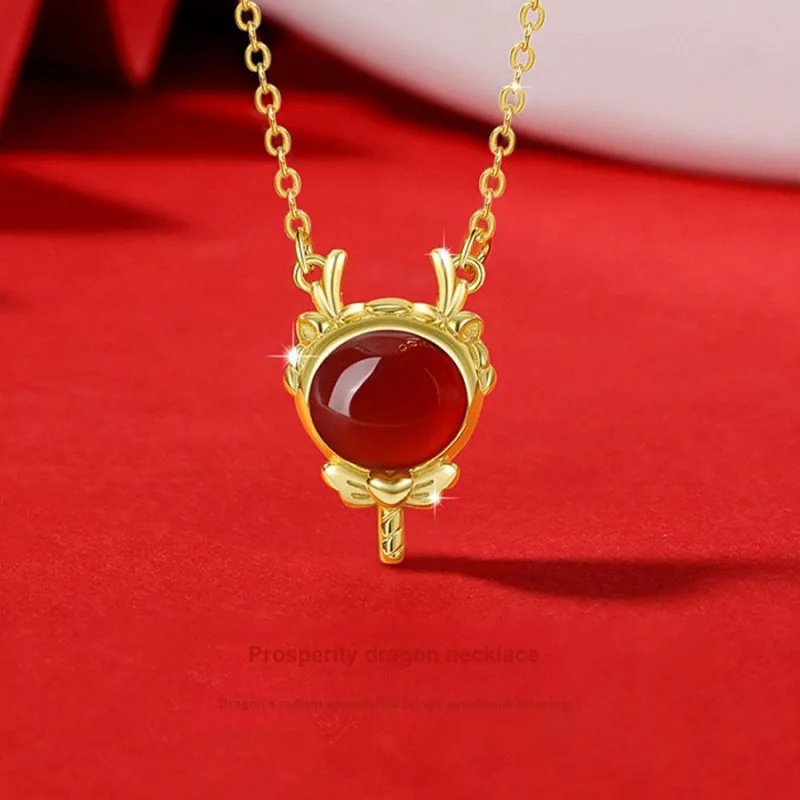 Master Kim Agate Jade Necklaces Unisex-1