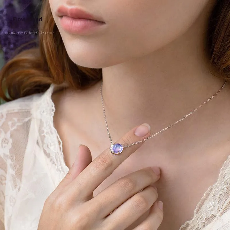 HUAYA 925 Sterling Silver Necklaces Women's Brand New-2