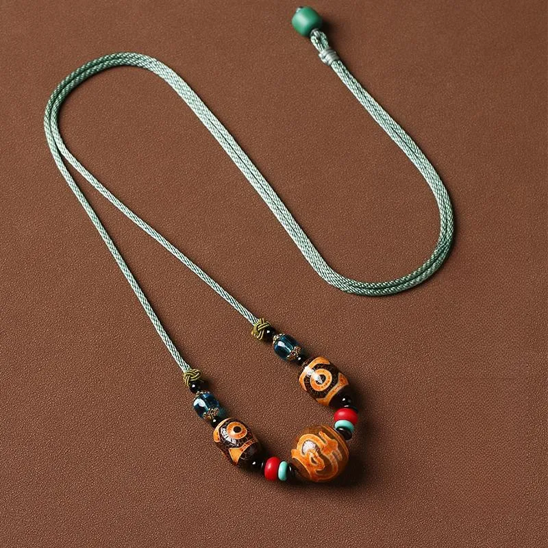 Baozhi Jade Necklaces Unisex-2