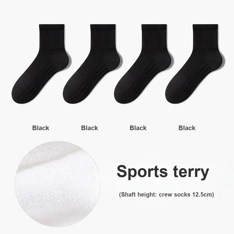 B&C.Room Mid Calf Socks Unisex 5 Pack-17
