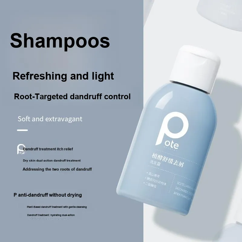 POTE Zhiye Успокаивающее средство от перхоти Шампунь Глубокая чистка 99 мл