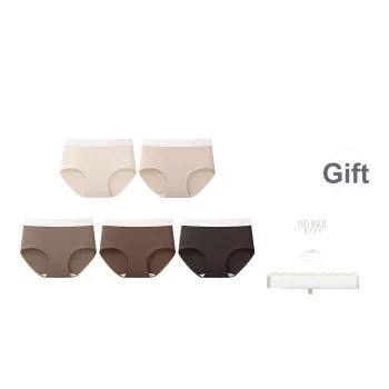 XIA.WA.ZHI.XIU Underpants Women's Shopping Bag 5 Pack