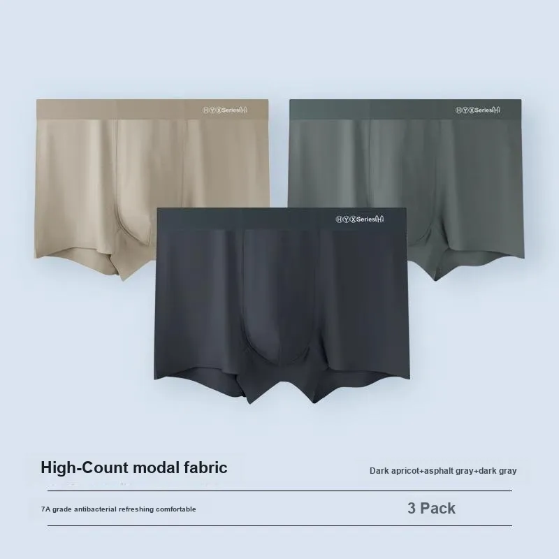 H YXIANG Underpants Men's Combo Set-57