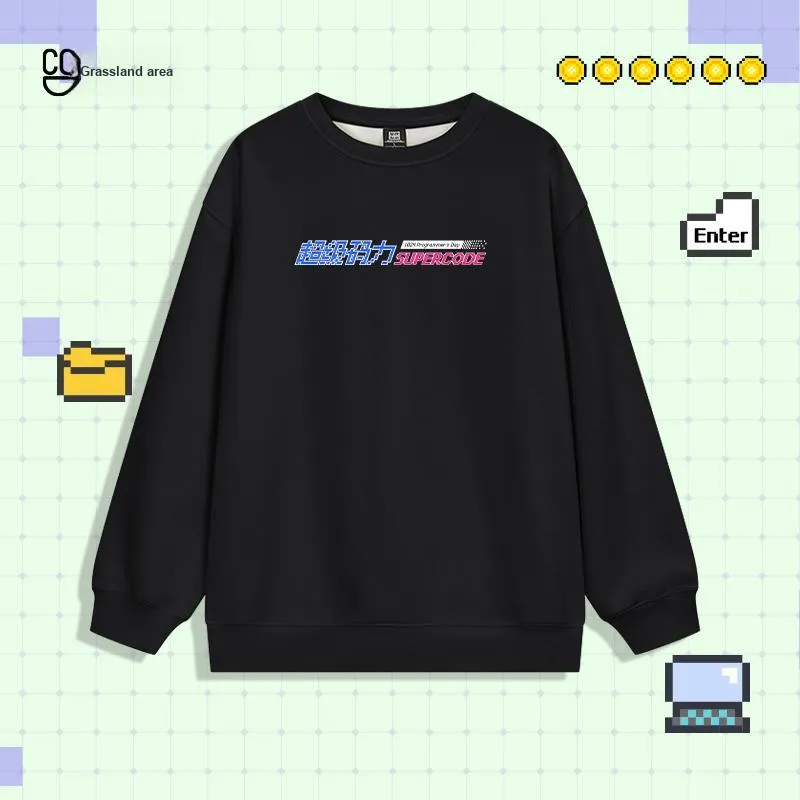 TENGXUNSHIPINCAOCHANGDI Crewneck Sweatshirt Unisex-1