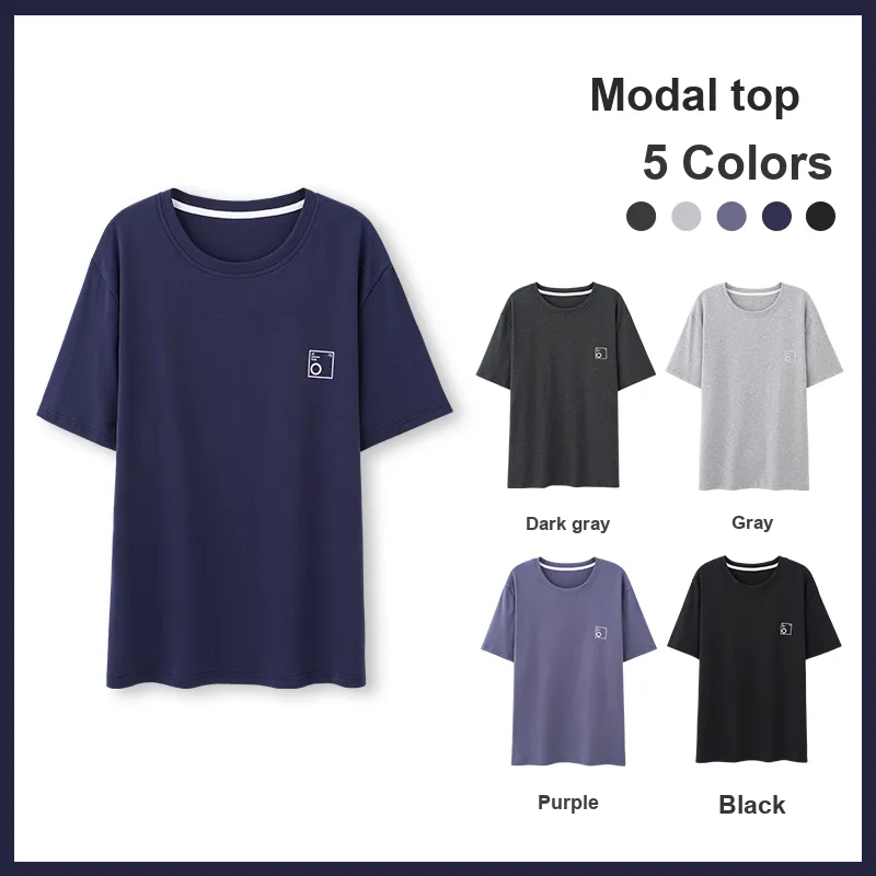 MADALLO Pajama Top Men's Royal Blue-2