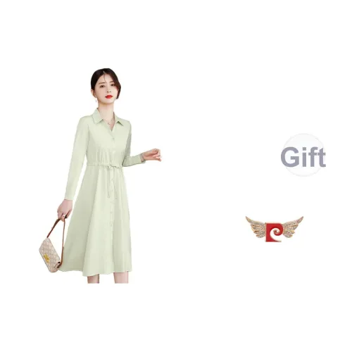 PIERRE CARDIN Женские Длинные Платья с Длинными Рукавами