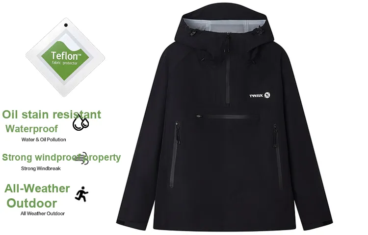 Teenie Weenie Men CleanFit Series 24SS Waterproof And Windproof Windbreaker Jacket Unisex Spring-1