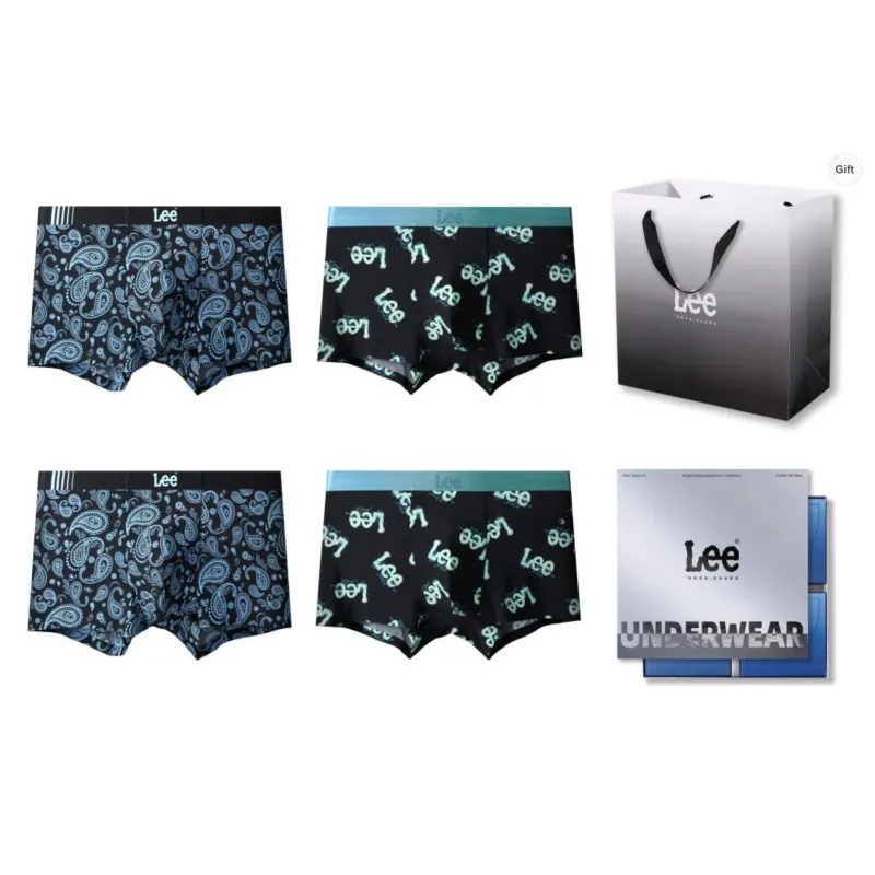 Lee Underpants Men's Gift Box Set Of 4-5