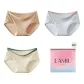 [10A Antibacterial 100% cotton]Light Blue-Coffee-Light Yellow