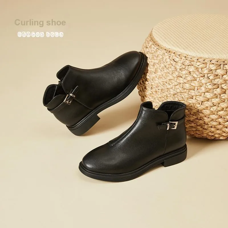 QUICHESHOES Ankle Boots Women's-1