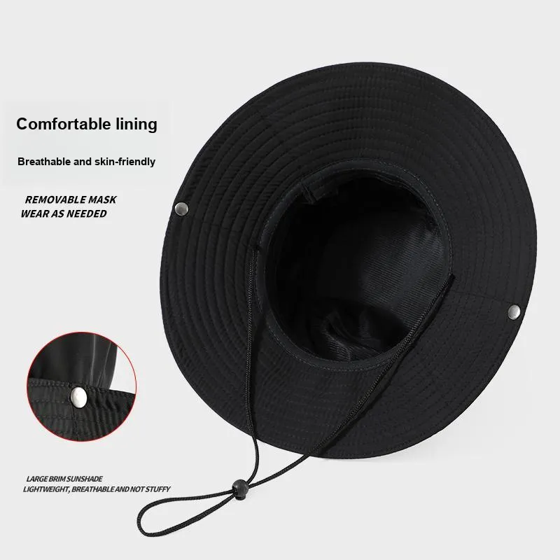 NANJIREN Lightweight Sun Protection Hats Unisex-6