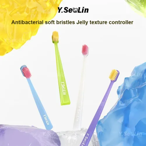 YINYANSENLIN Dopamine Dressing Jelly Toothbrushes Cleaning Gum Protection 1 Pack
