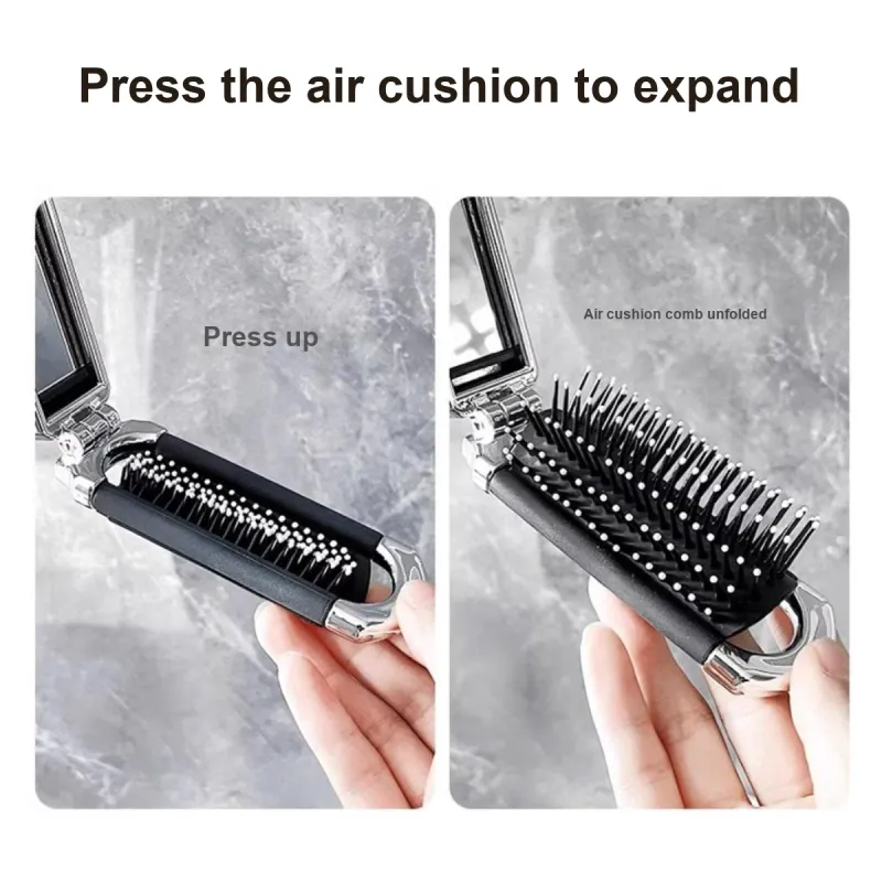 LMLTOP Carry A Makeup Mirror When You Go Out. Mini Comb Carry With You-3