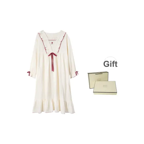 MIIOW Экрю Женские Подарочные Наборы Пижам