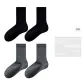[4/100% cotton Anti-Pilling]2 Pack Black+2 Pack Dark Gray