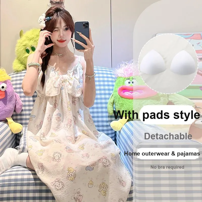 OUSHIBO Women's Nightgowns-4